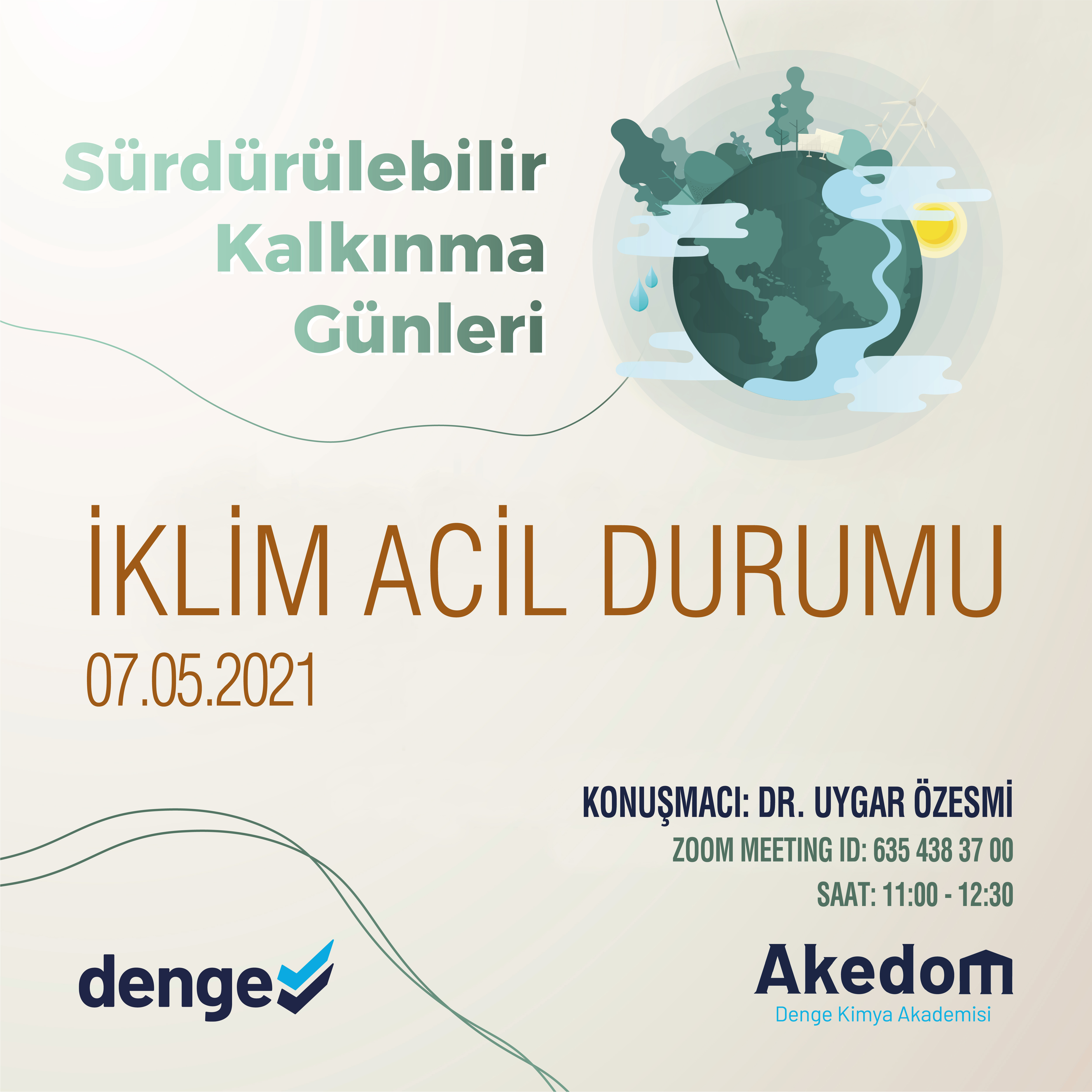 İklim Acil Durumu Webinarımızı Gerçekleştirdik!